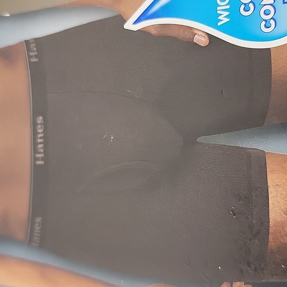 New Hanes 3 pairs Cotton/Polyester Tagless No Rise Up Boxer Briefs S/P - Picture 3 of 7